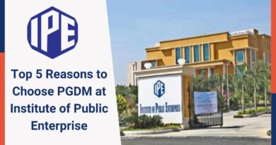 Top 5 Reasons to Choose PGDM at Institute of Public Enterprise