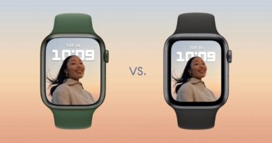 apple watches comparison