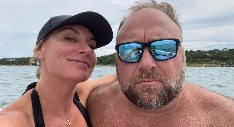 Do Alex Jones and his wife Erika Wulff Jones have any kids together