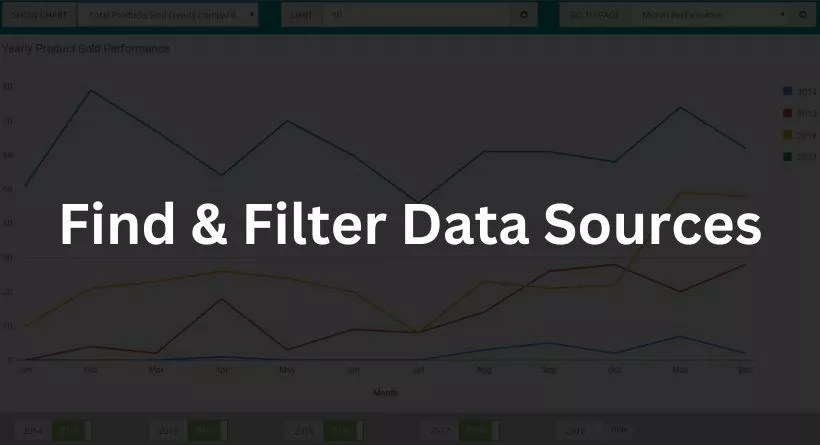 Find & Filter Data Sources