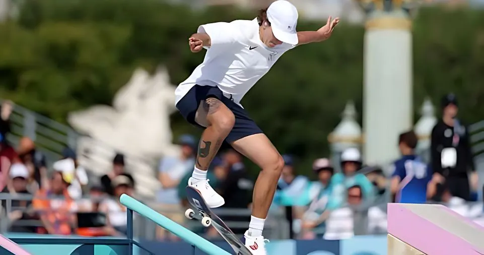 Americans Jagger Eaton and Nyjah Huston medal in skateboarding street